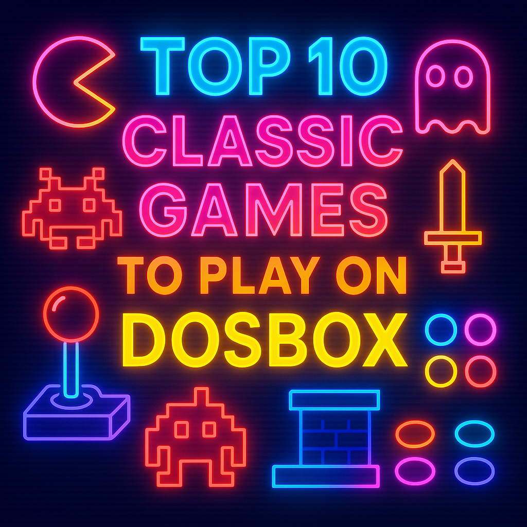 Top 10 Classic Games to Play on DOSBox